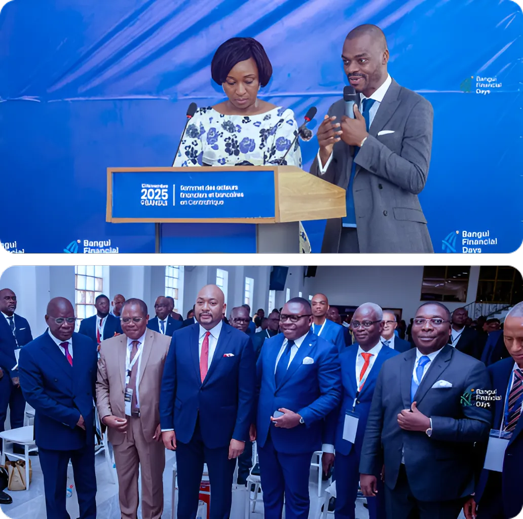 Panorama de l'édition 2025 des Bangui Financial Days - conférence et remise du prix à Evariste Dignito